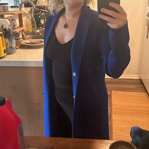 Urban Outfitters Jackets & Blazers - Blue trench coat